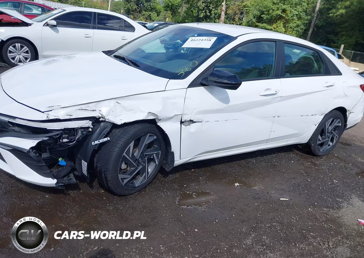 2025 Hyundai Elantra Sel Sport VIN:KMHLM4DG7SU025095 - 6