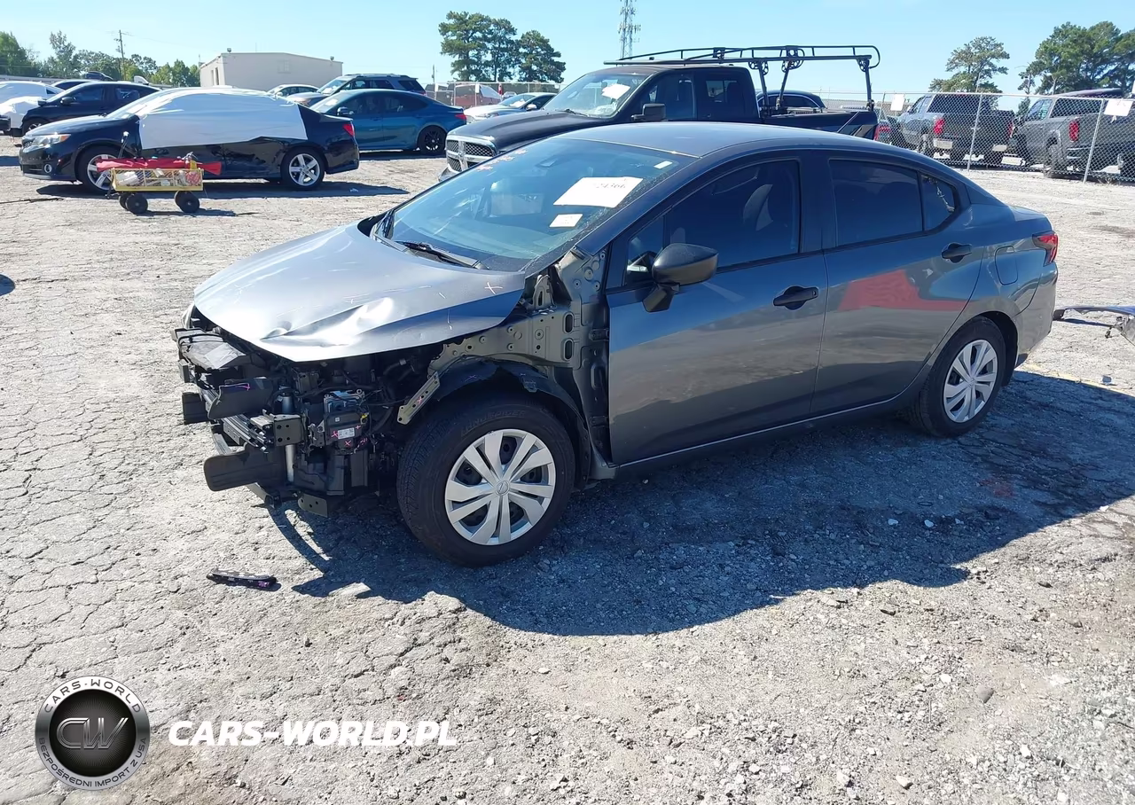 2021 Nissan Versa S Xtronic Cvt VIN:3N1CN8DV3ML813752 - 2
