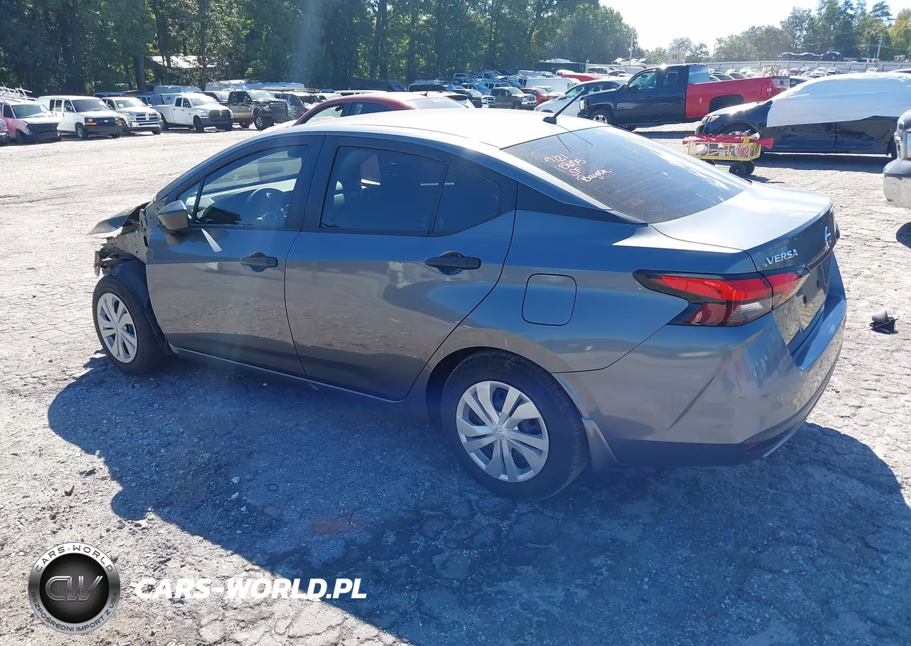 2021 Nissan Versa S Xtronic Cvt VIN:3N1CN8DV3ML813752 - 3