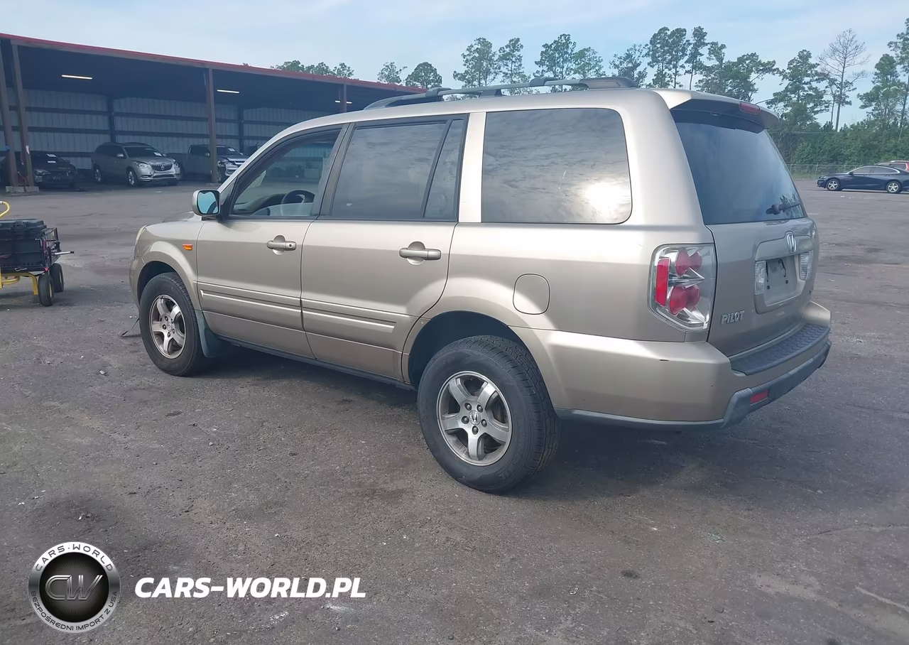 2006 Honda Pilot Ex-L VIN:5FNYF18586B013838 - 3