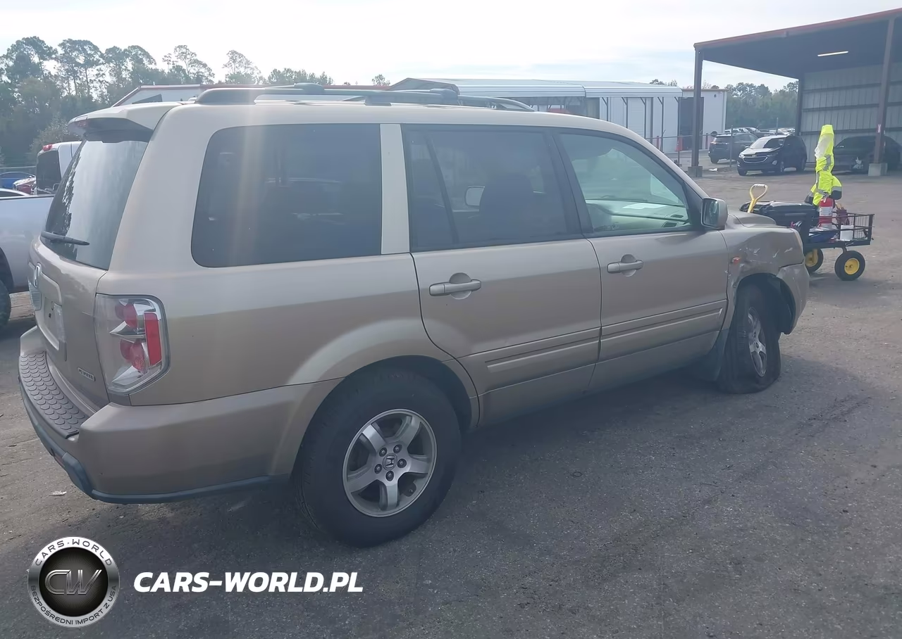 2006 Honda Pilot Ex-L VIN:5FNYF18586B013838 - 4