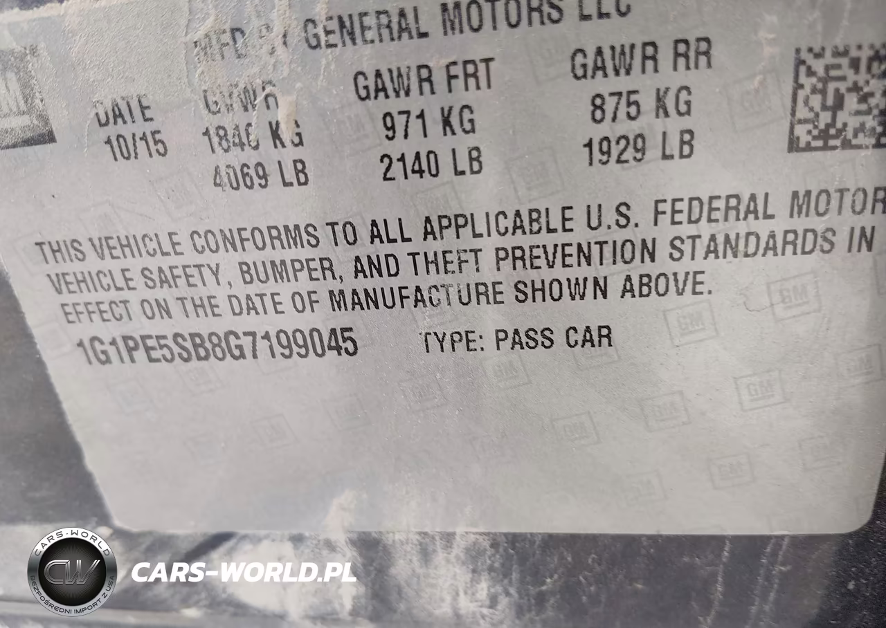 2016 Chevrolet Cruze Limited 1Lt Auto VIN:1G1PE5SB8G7199045 - 9