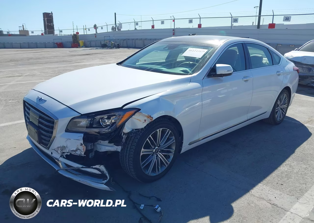 2018 Genesis G80 3.8 VIN:KMHGN4JE9JU216162 - 2