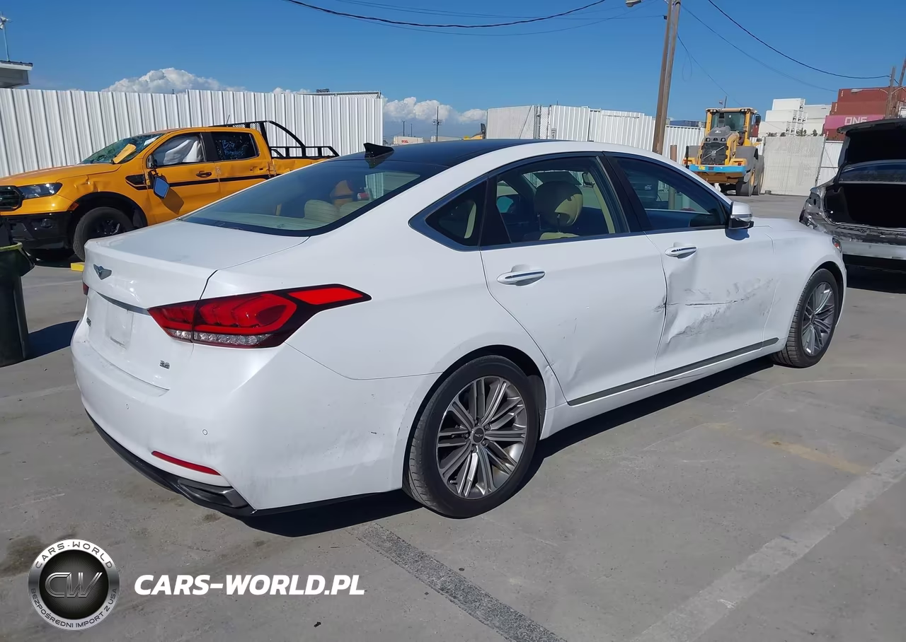 2018 Genesis G80 3.8 VIN:KMHGN4JE9JU216162 - 4