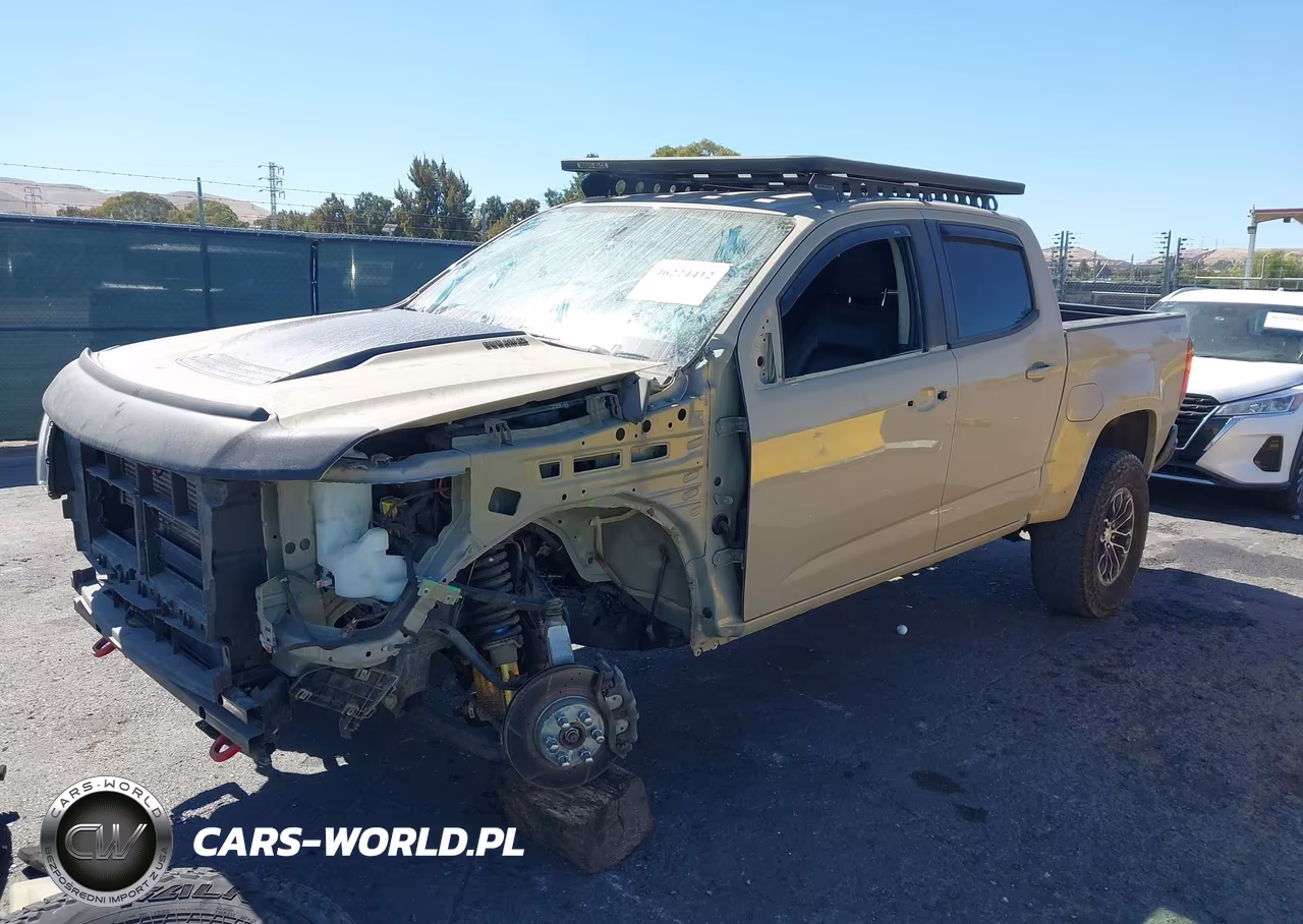 2021 Chevrolet Colorado 4Wd Short Box Zr2 VIN:1GCPTEE19M1167462 - 2