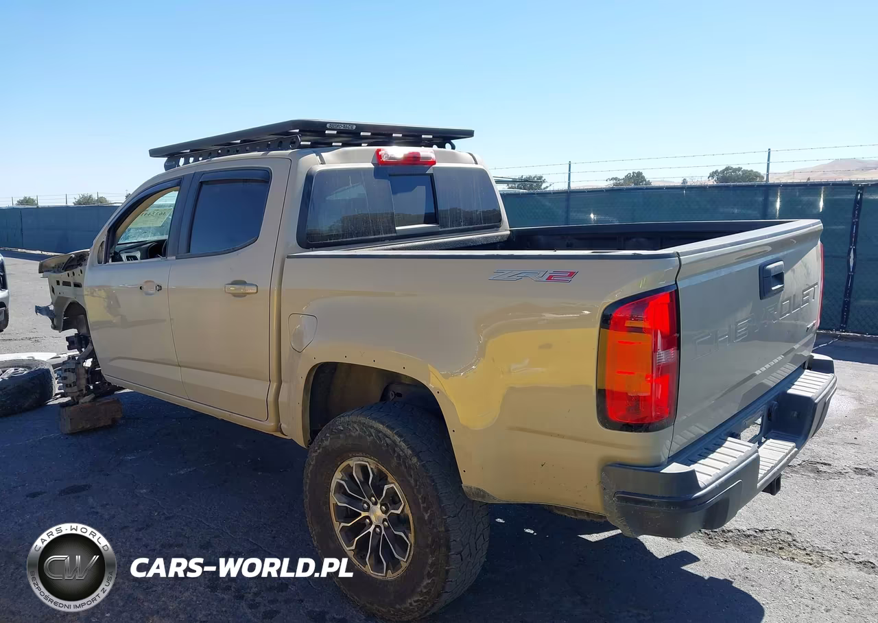 2021 Chevrolet Colorado 4Wd Short Box Zr2 VIN:1GCPTEE19M1167462 - 3