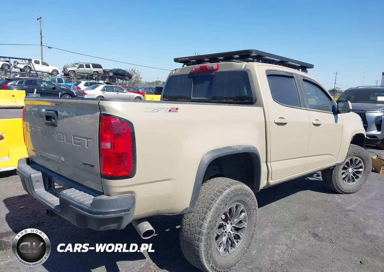 2021 Chevrolet Colorado 4Wd Short Box Zr2 VIN:1GCPTEE19M1167462 - 4