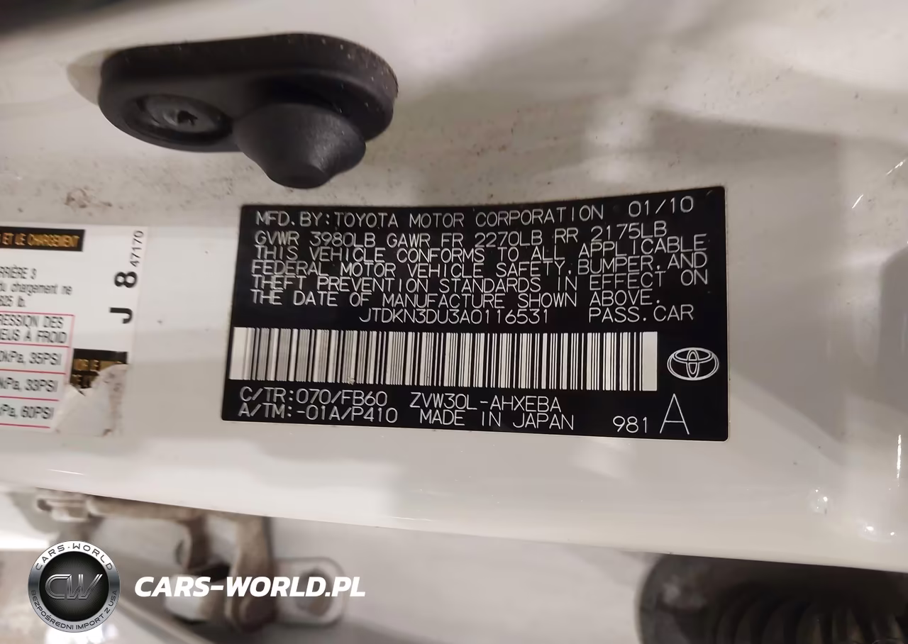 2010 Toyota Prius Ii VIN:JTDKN3DU3A0116531 - 9