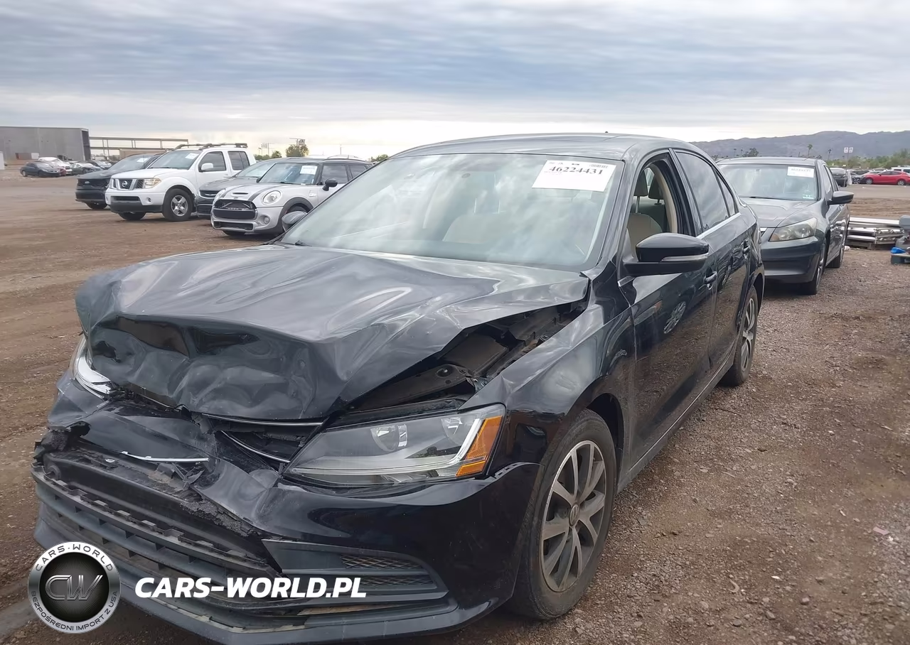 2017 Volkswagen Jetta 1.4T Se VIN:3VWDB7AJ6HM259187 - 2