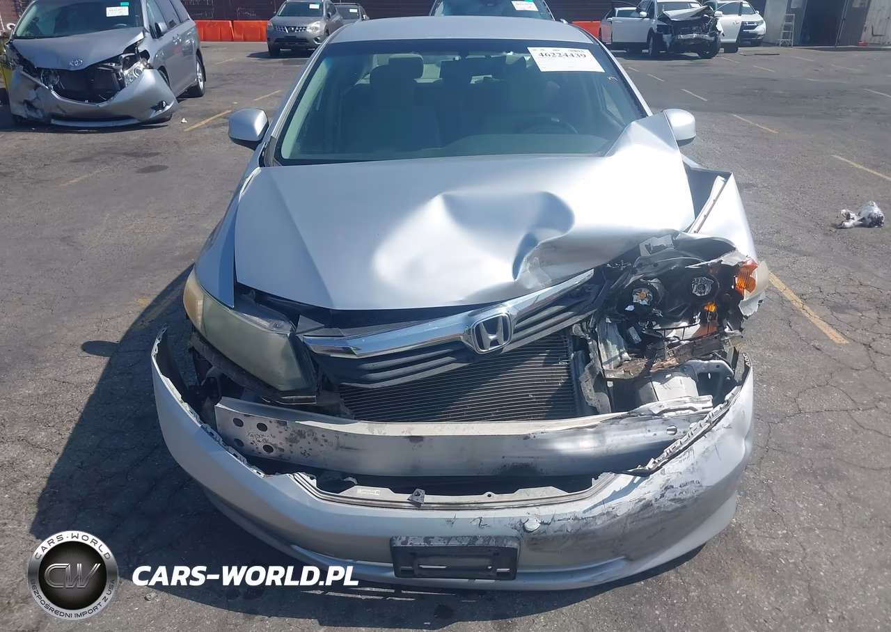 2012 Honda Civic Lx VIN:19XFB2F55CE325404 - 12