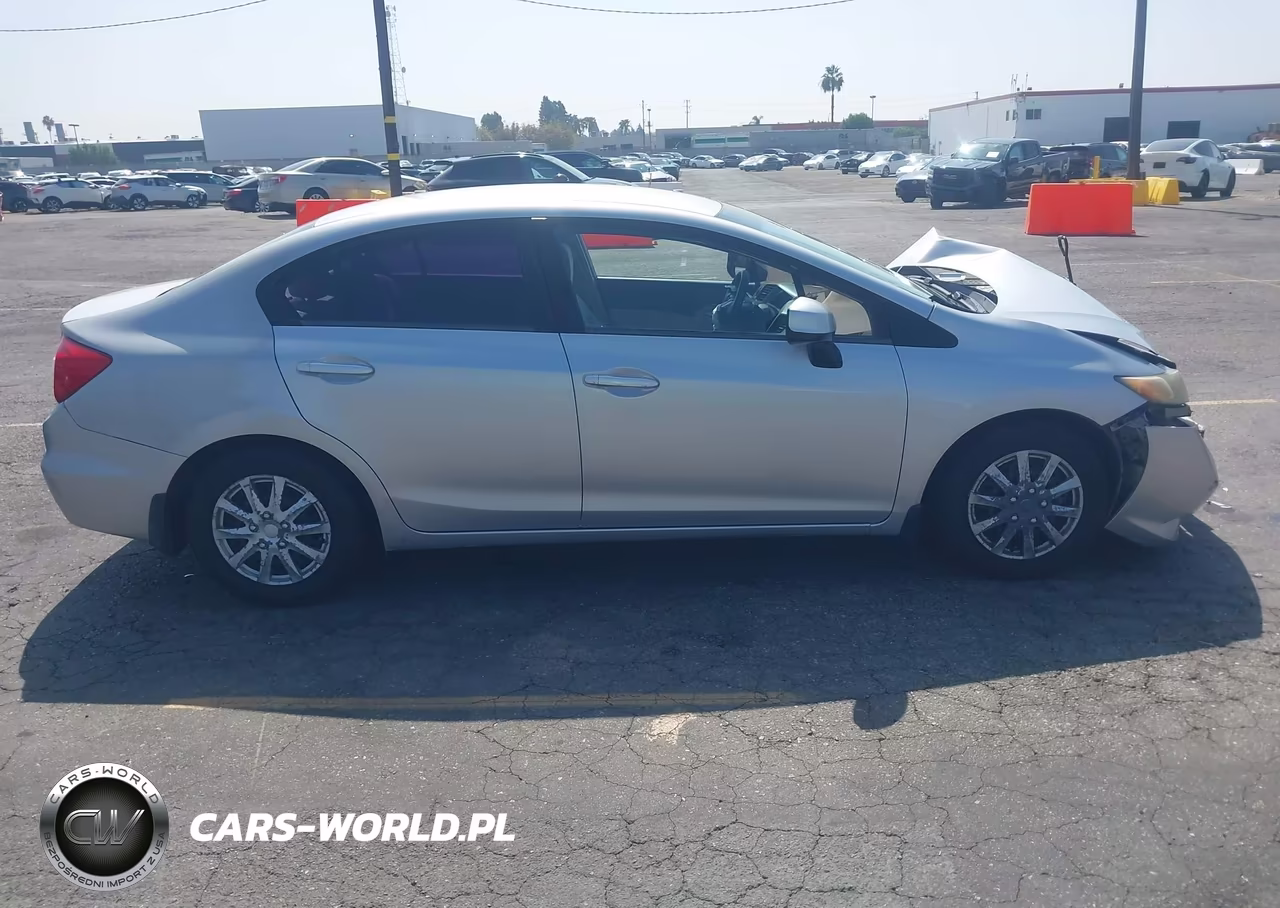 2012 Honda Civic Lx VIN:19XFB2F55CE325404 - 13