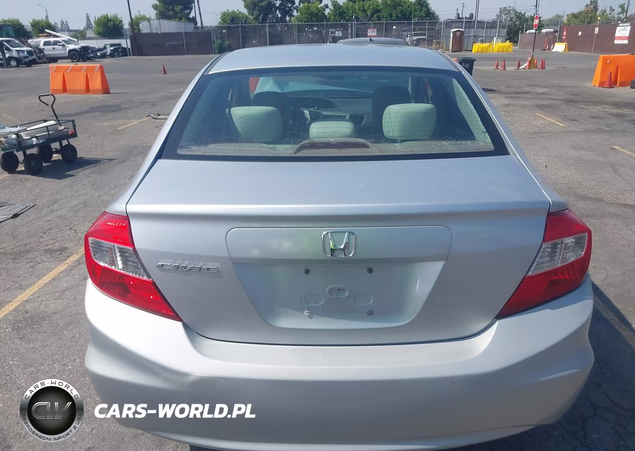 2012 Honda Civic Lx VIN:19XFB2F55CE325404 - 16