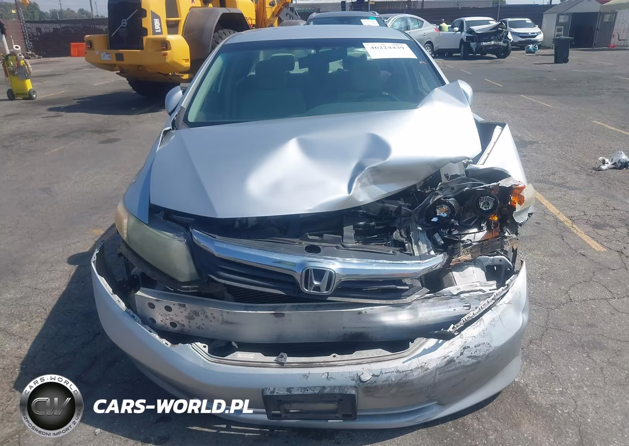 2012 Honda Civic Lx VIN:19XFB2F55CE325404 - 6