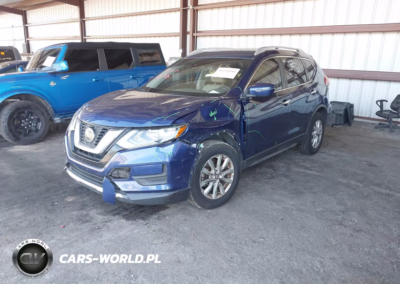 2019 Nissan Rogue Sv VIN:JN8AT2MT9KW254192 - 2