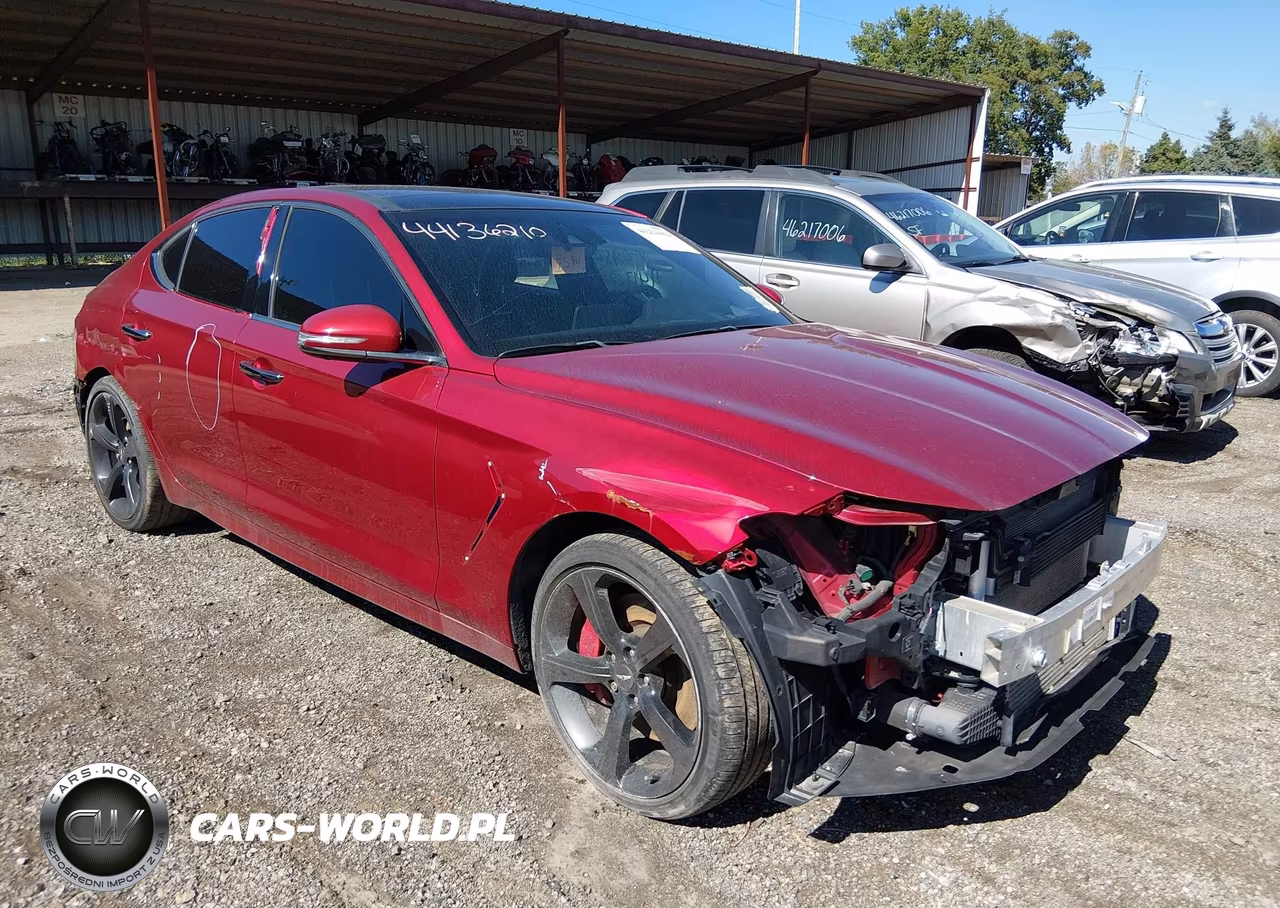 2019 Genesis G70 3.3T Advanced VIN:KMTG34LE6KU034560 - 1