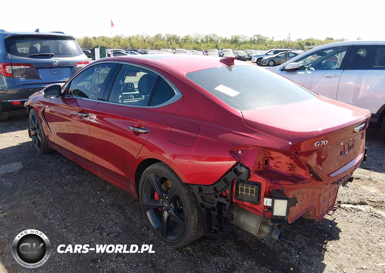 2019 Genesis G70 3.3T Advanced VIN:KMTG34LE6KU034560 - 3