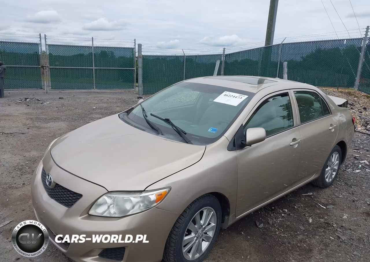 2009 Toyota Corolla Le VIN:2T1BU40E29C112706 - 2
