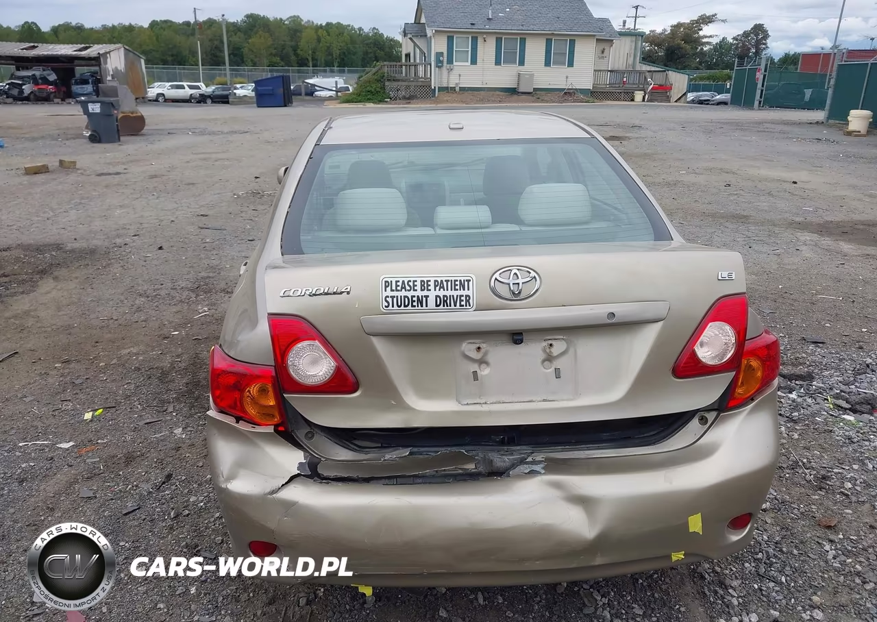 2009 Toyota Corolla Le VIN:2T1BU40E29C112706 - 6