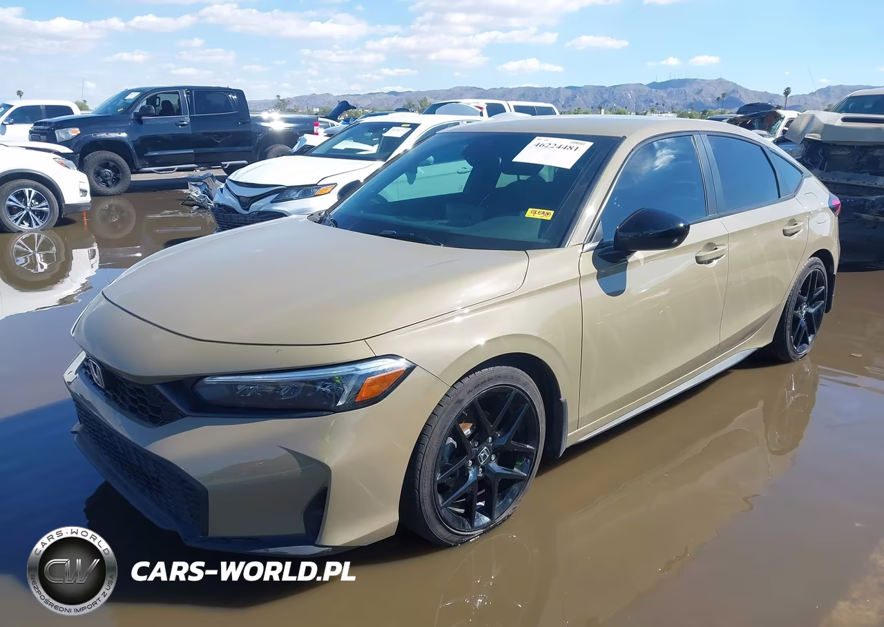 2025 Honda Civic Sedan Sport VIN:19XFL2H8XSE018684 - 2