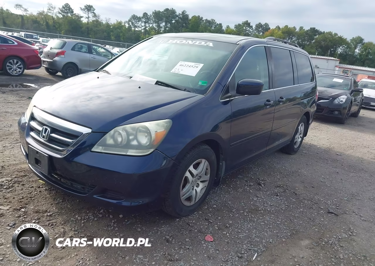 2007 Honda Odyssey Ex-L VIN:5FNRL38757B036618 - 2
