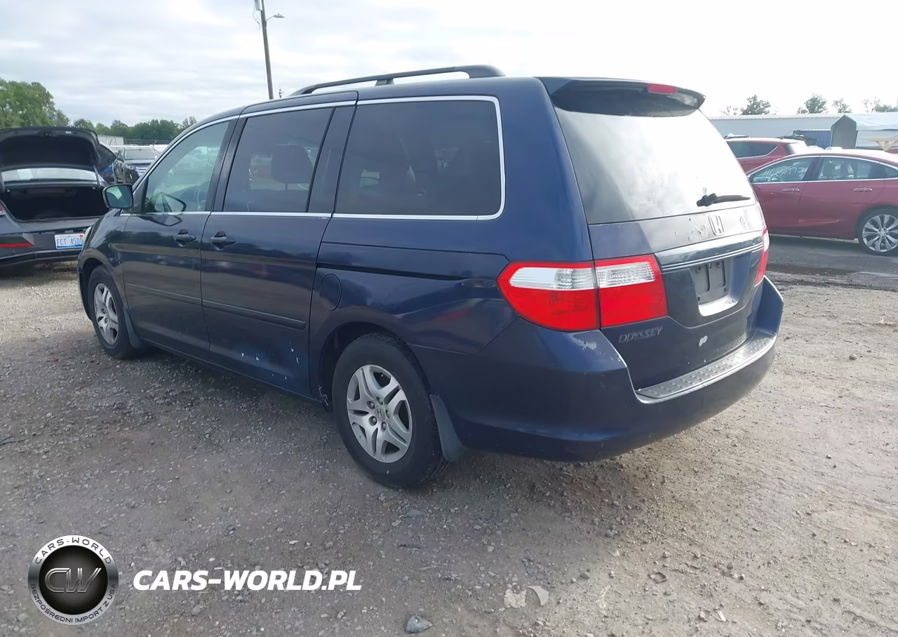 2007 Honda Odyssey Ex-L VIN:5FNRL38757B036618 - 3