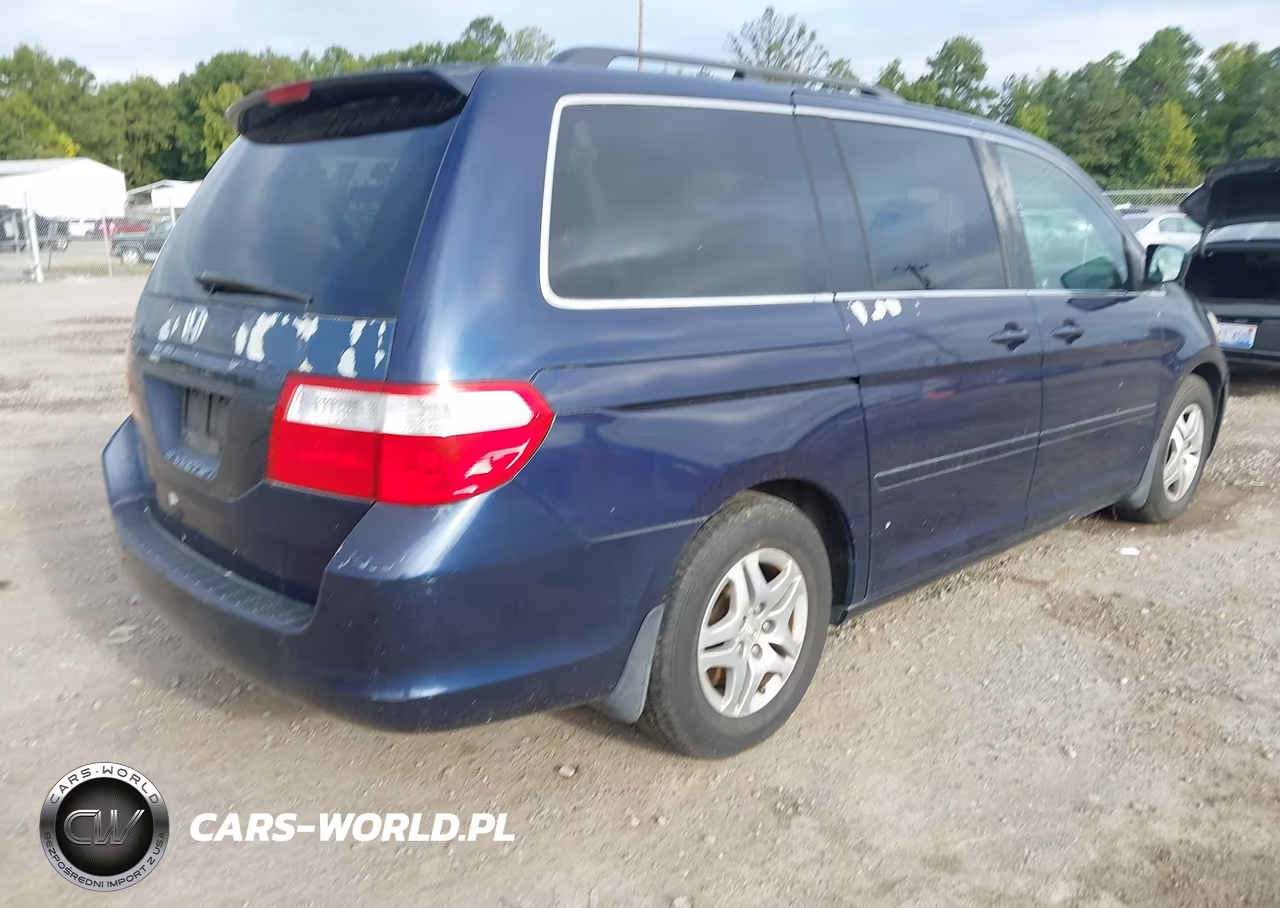 2007 Honda Odyssey Ex-L VIN:5FNRL38757B036618 - 4