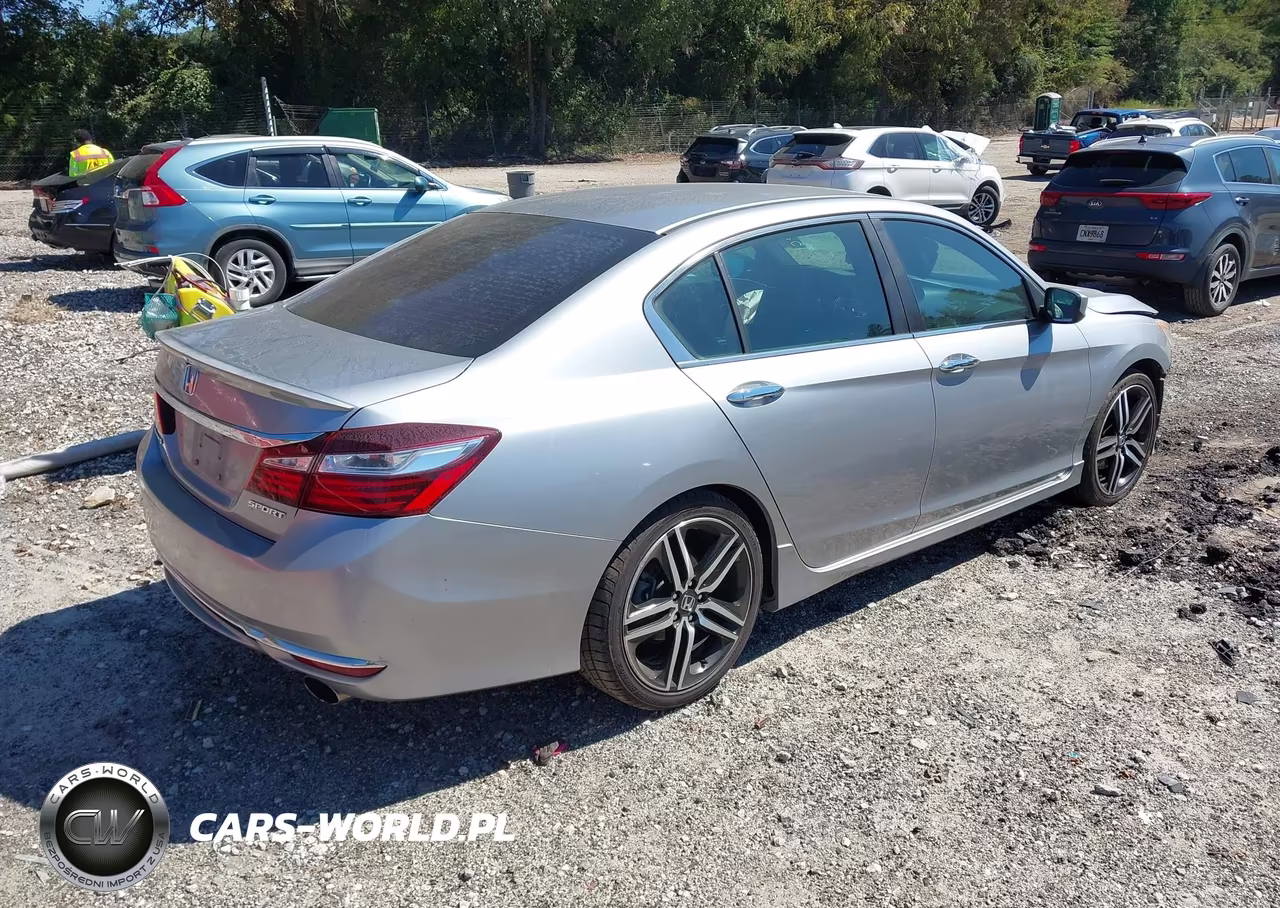 2017 Honda Accord Sport VIN:1HGCR2F53HA141525 - 4