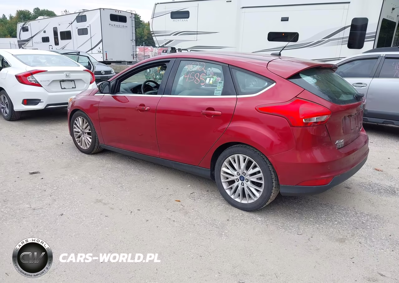 2015 Ford Focus Titanium VIN:1FADP3N29FL371857 - 3