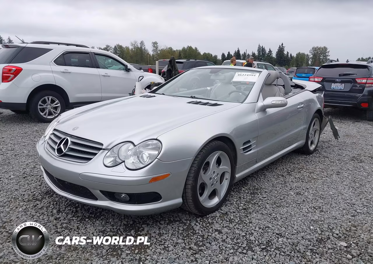 2005 Mercedes-Benz Sl 500 VIN:WDBSK75FX5F100327 - 2
