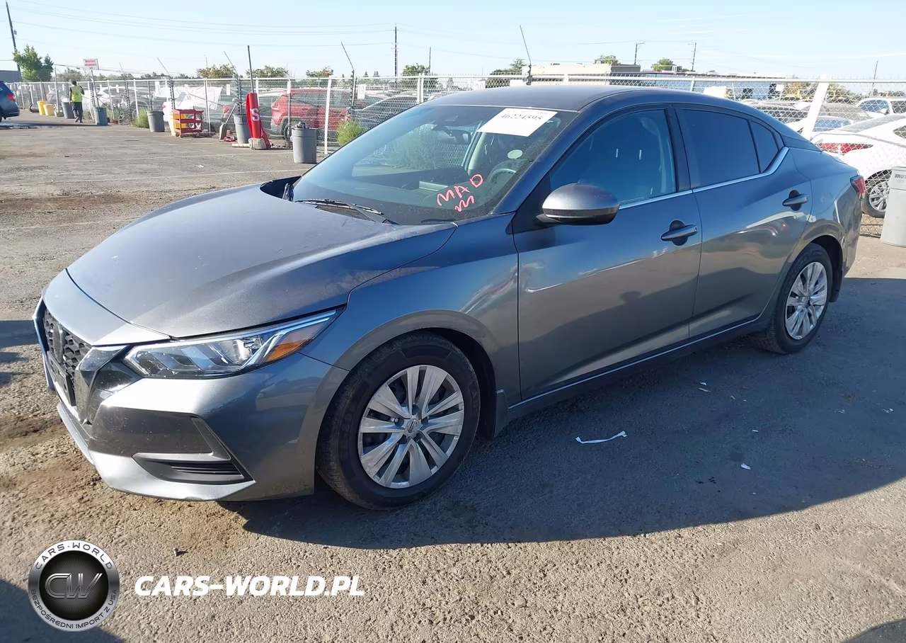 2021 Nissan Sentra S Xtronic Cvt VIN:3N1AB8BV6MY266966 - 2