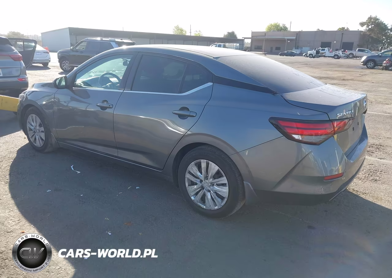 2021 Nissan Sentra S Xtronic Cvt VIN:3N1AB8BV6MY266966 - 3