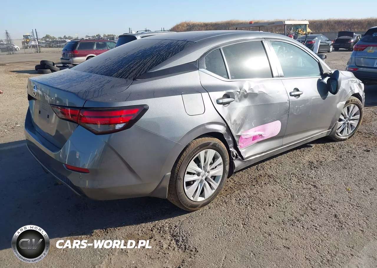 2021 Nissan Sentra S Xtronic Cvt VIN:3N1AB8BV6MY266966 - 4