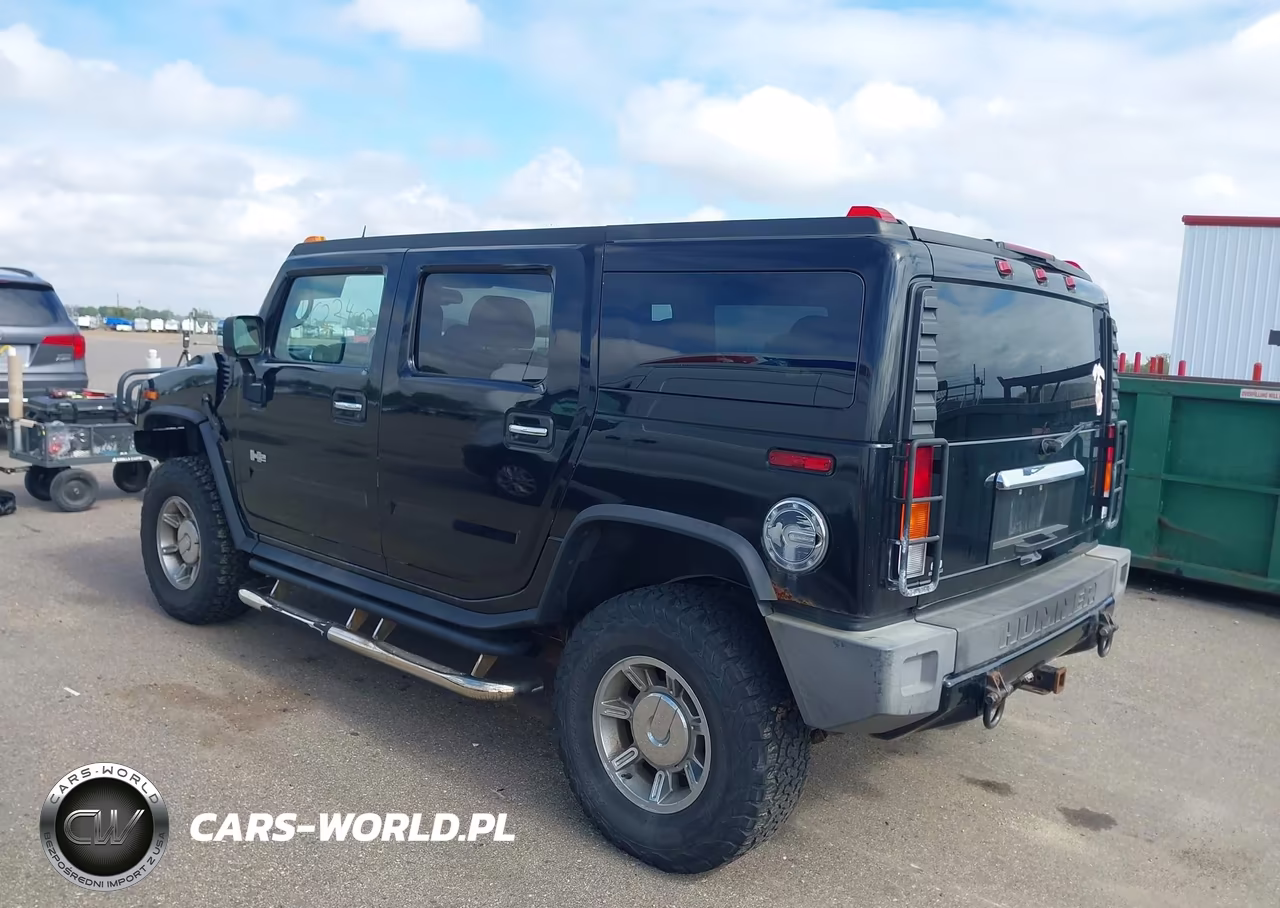 2004 Hummer H2 VIN:5GRGN23U74H104923 - 3