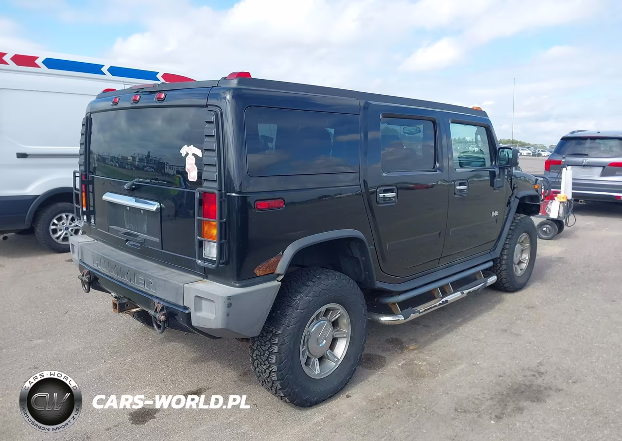 2004 Hummer H2 VIN:5GRGN23U74H104923 - 4
