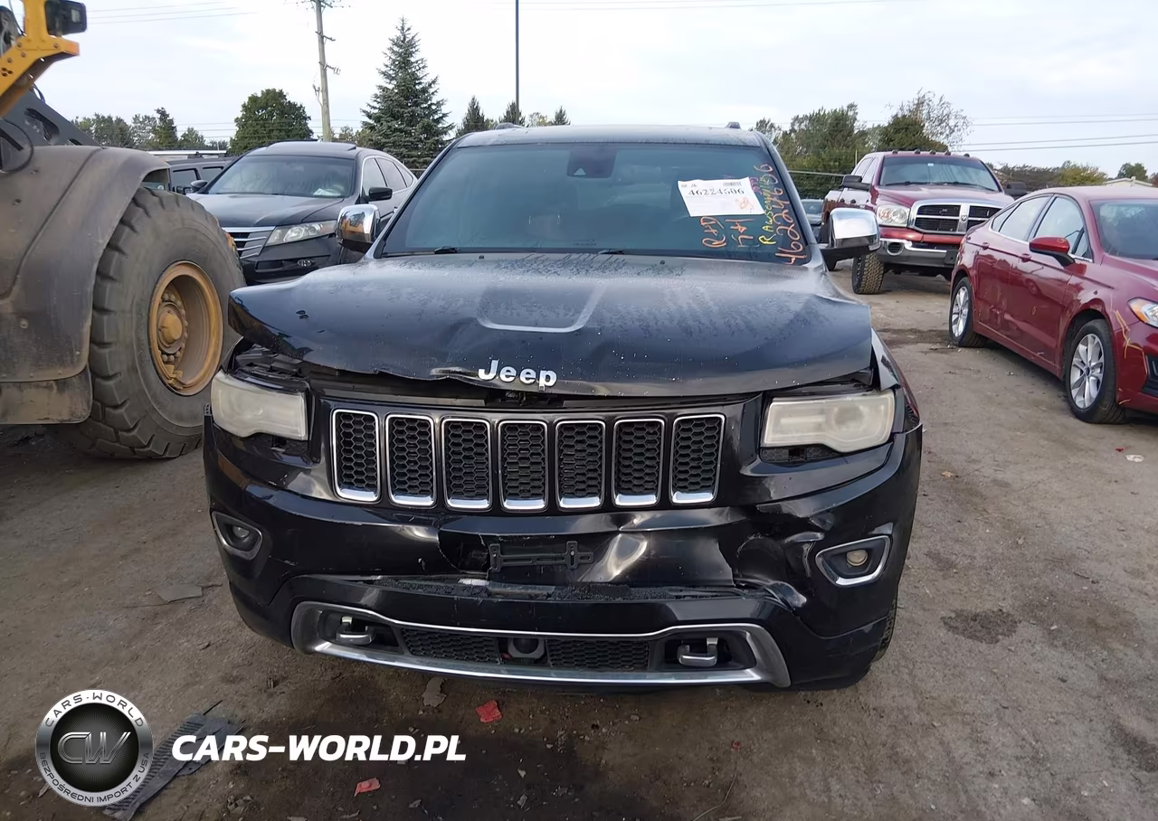 2014 Jeep Grand Cherokee Overland VIN:1C4RJFCT7EC105895 - 12