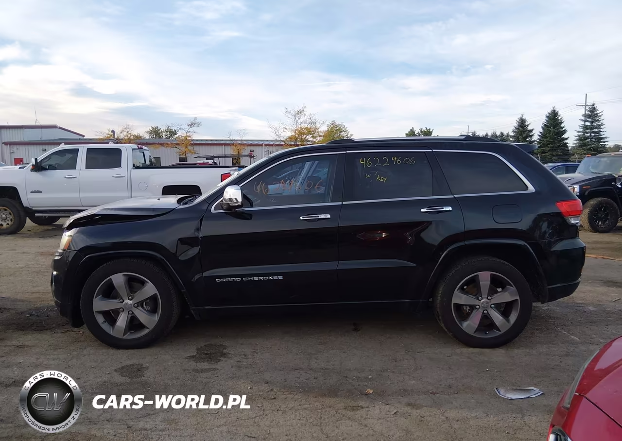 2014 Jeep Grand Cherokee Overland VIN:1C4RJFCT7EC105895 - 14