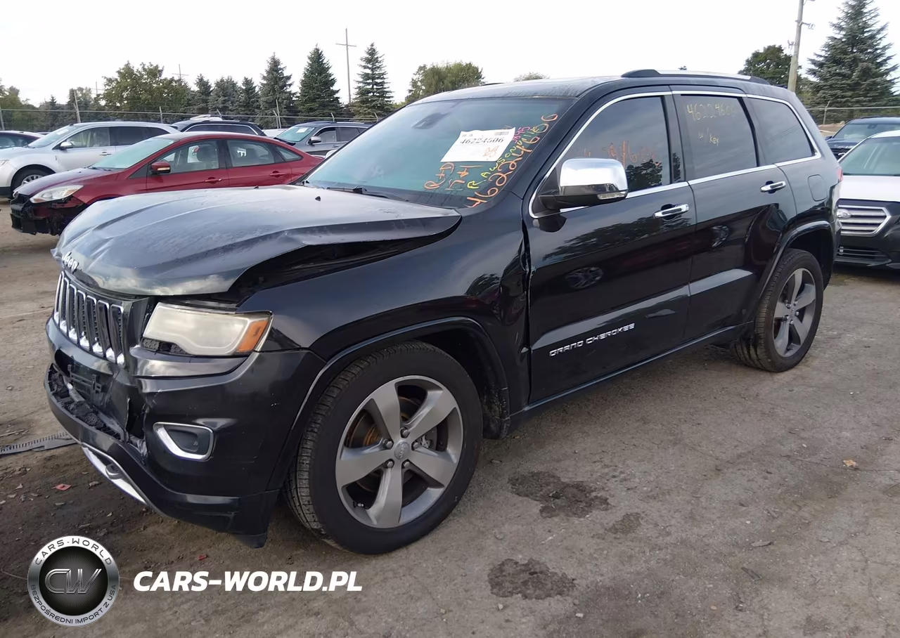 2014 Jeep Grand Cherokee Overland VIN:1C4RJFCT7EC105895 - 2