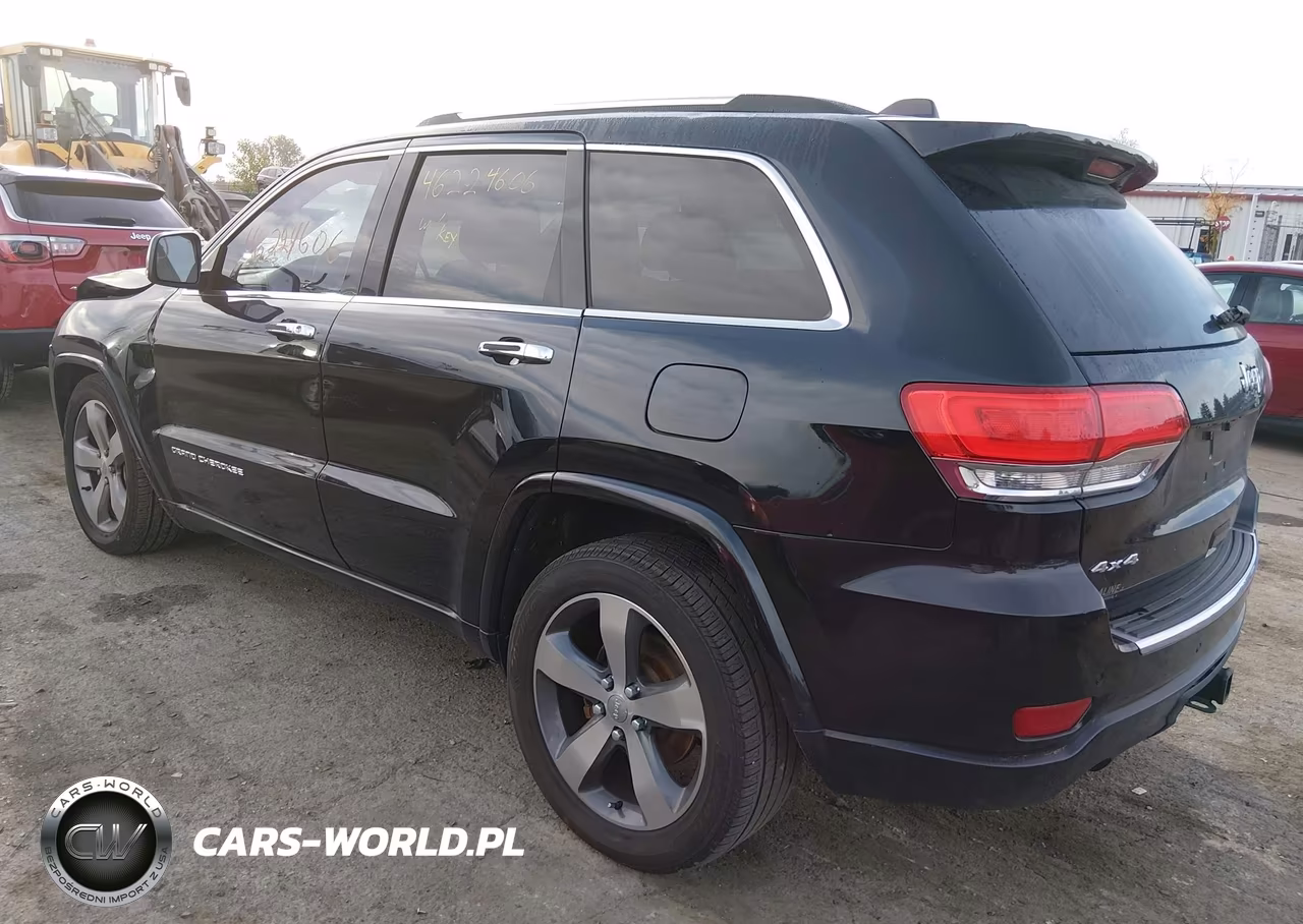 2014 Jeep Grand Cherokee Overland VIN:1C4RJFCT7EC105895 - 3