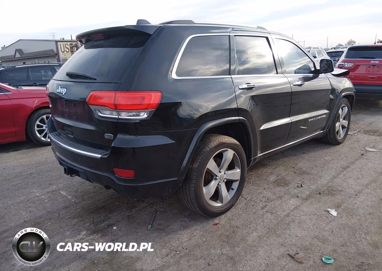 2014 Jeep Grand Cherokee Overland VIN:1C4RJFCT7EC105895 - 4