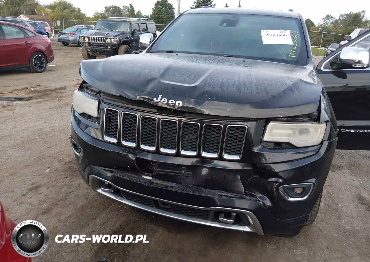 2014 Jeep Grand Cherokee Overland VIN:1C4RJFCT7EC105895 - 6