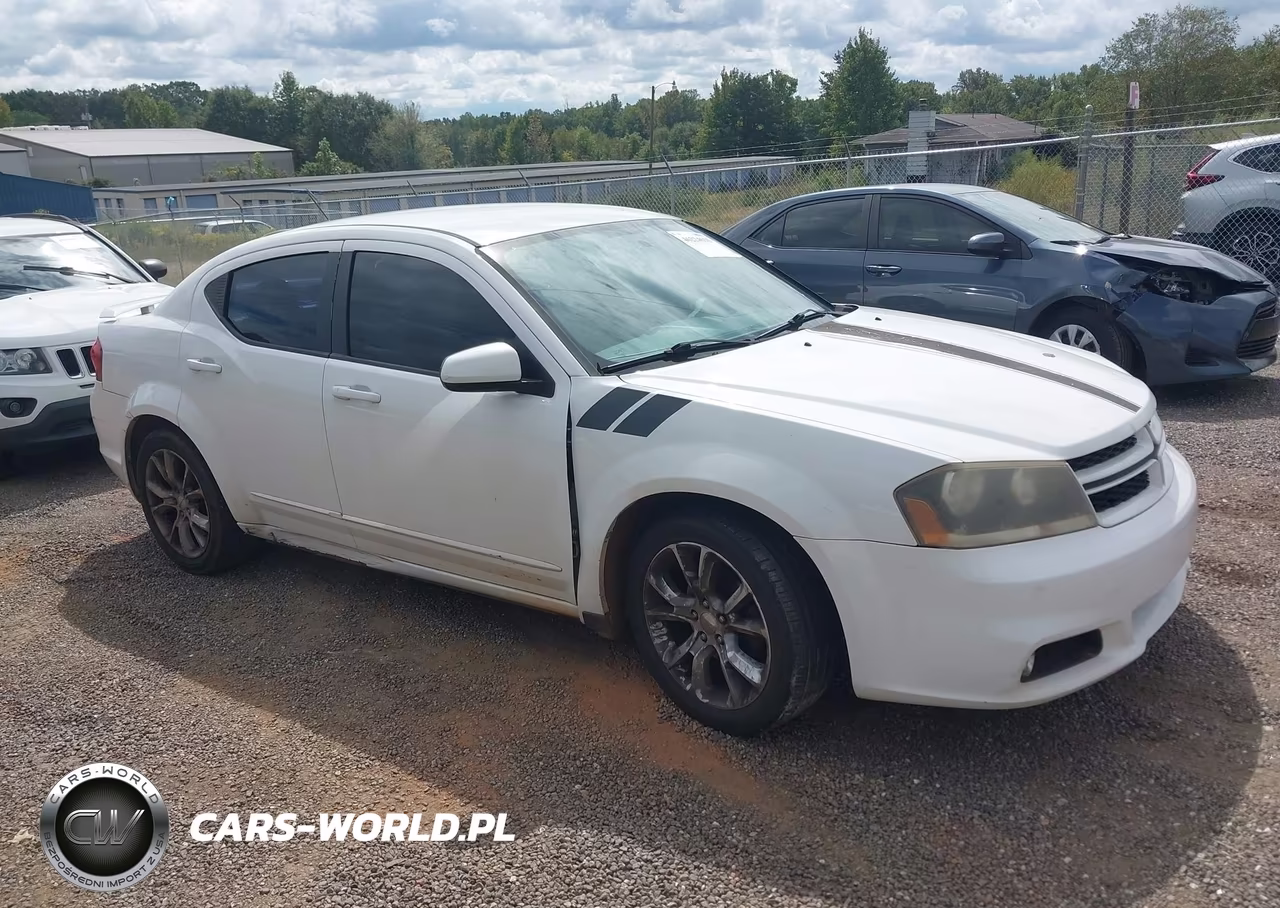 2013 Dodge Avenger R-T VIN:1C3CDZBG3DN562925 - 1