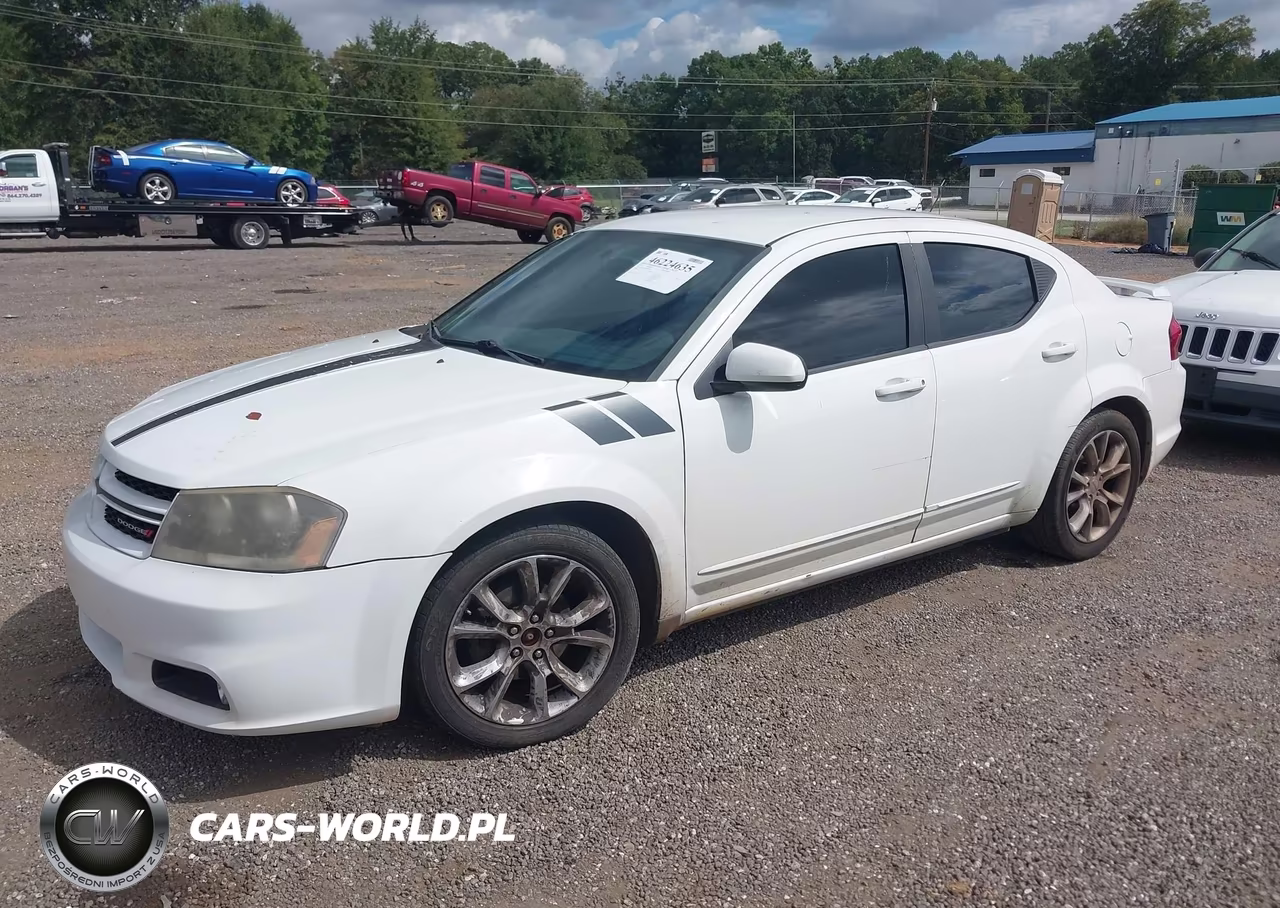 2013 Dodge Avenger R-T VIN:1C3CDZBG3DN562925 - 2
