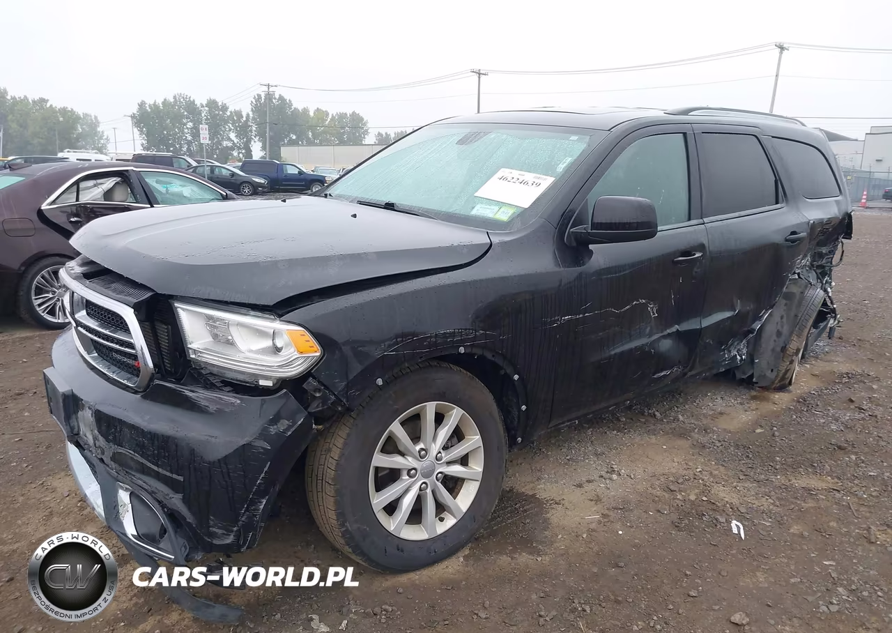 2015 Dodge Durango Sxt VIN:1C4RDJAG4FC186792 - 2