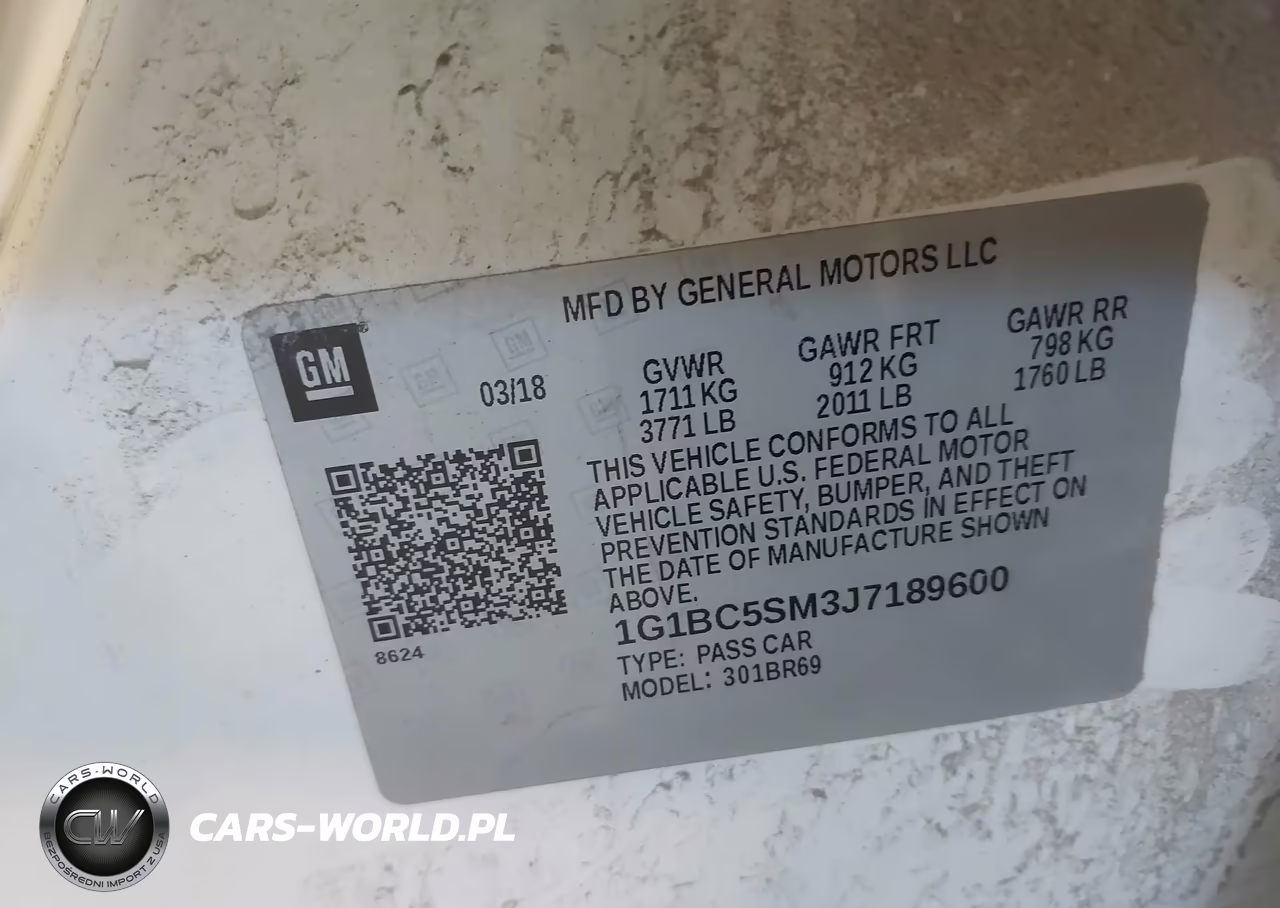2018 Chevrolet Cruze Ls Auto VIN:1G1BC5SM3J7189600 - 9