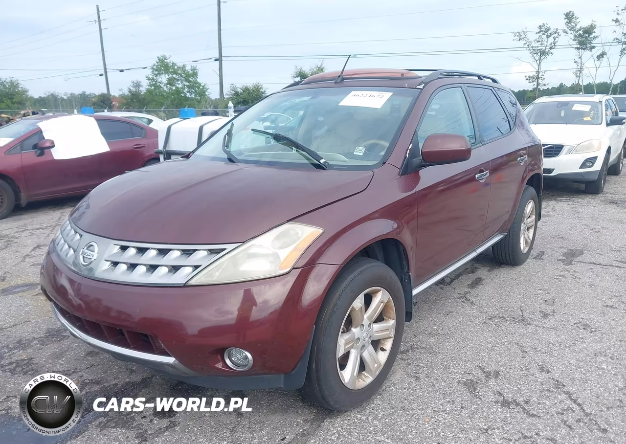 2006 Nissan Murano Sl VIN:JN8AZ08T96W411965 - 2