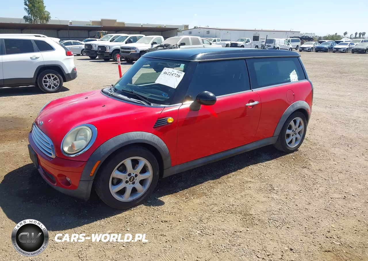 2009 Mini Cooper Clubman VIN:WMWML33539TX36232 - 2