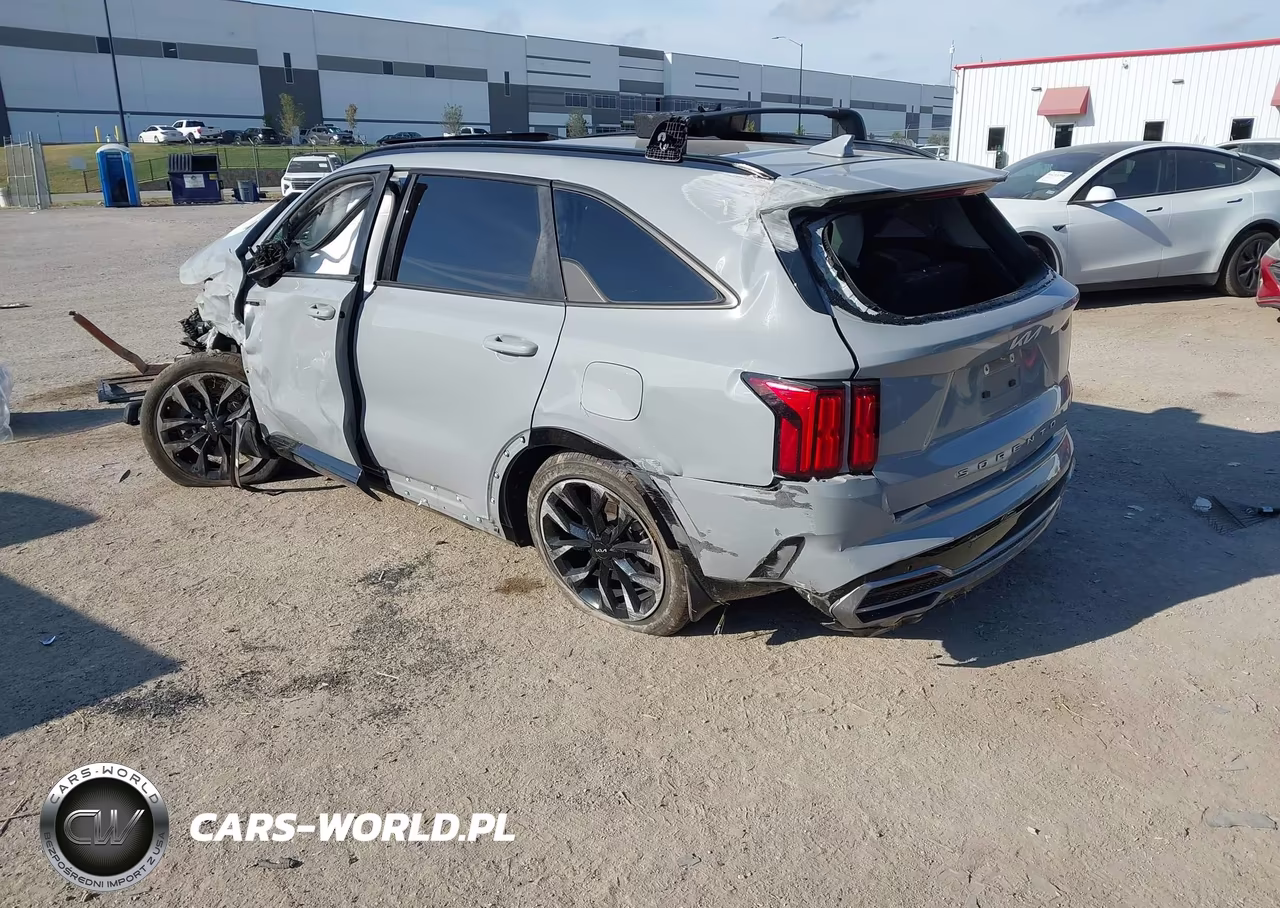 2022 Kia Sorento Sx VIN:5XYRK4LF7NG127550 - 3