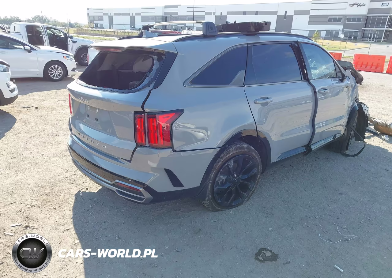 2022 Kia Sorento Sx VIN:5XYRK4LF7NG127550 - 4