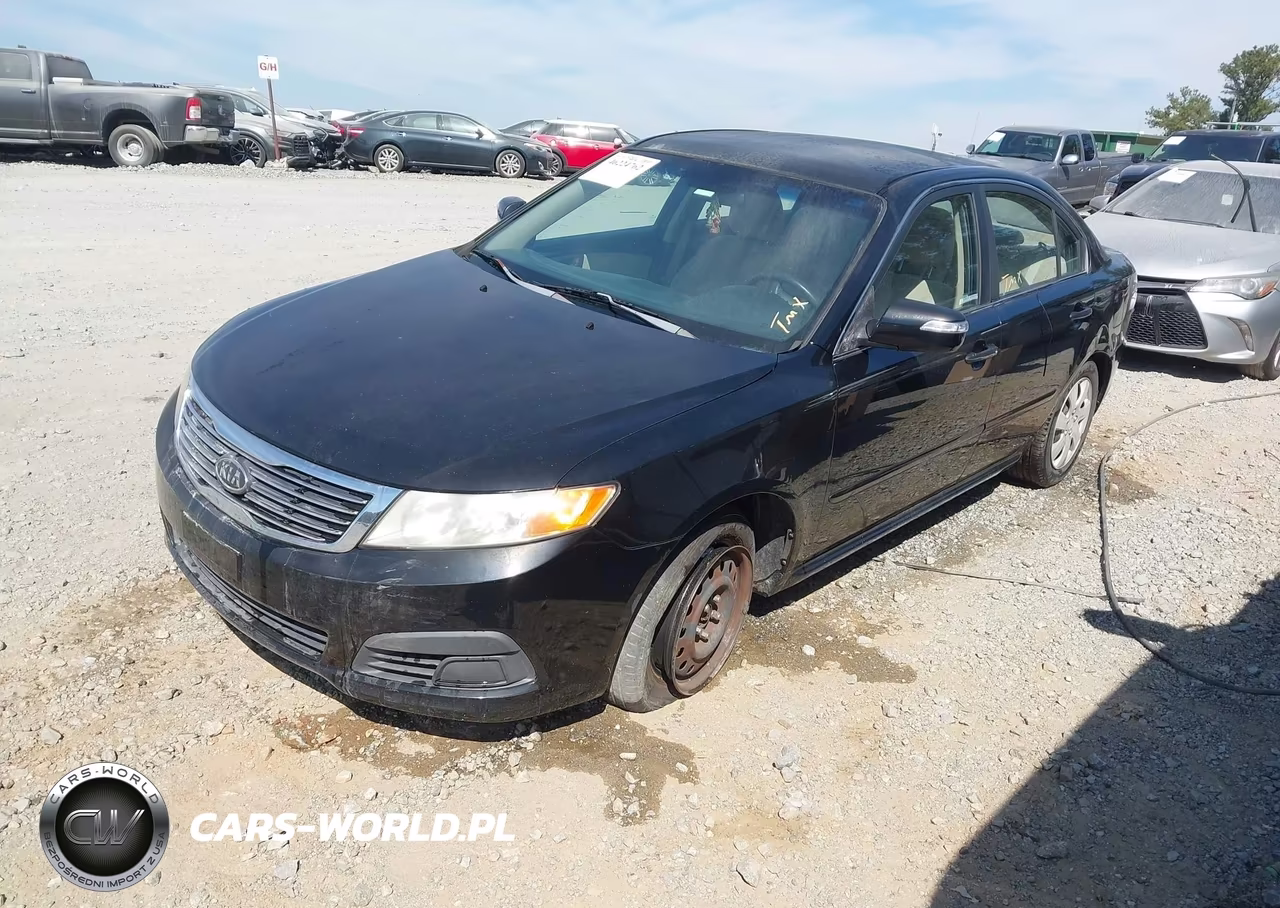 2009 Kia Optima Lx VIN:KNAGE228X95366754 - 2