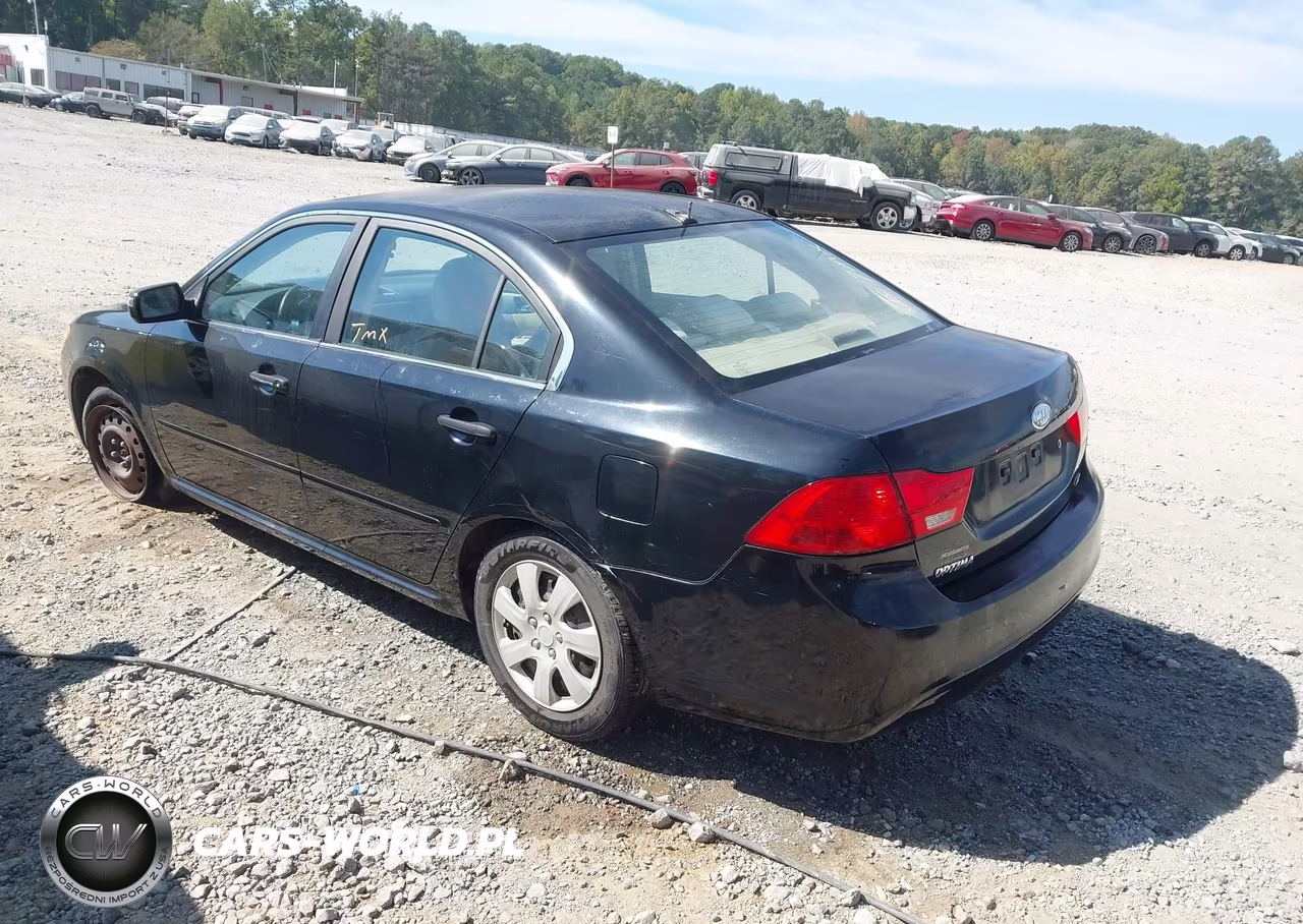 2009 Kia Optima Lx VIN:KNAGE228X95366754 - 3